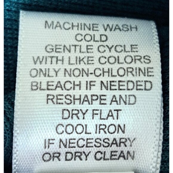 Cable & Gauge Women's M Turtleneck Dark Green Ribbed  Dress Long Sleeve - Picture 6 of 8